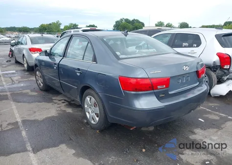 2009 Hyundai Sonata Gls from USA, damaged, VIN 5NPET46C49H507098